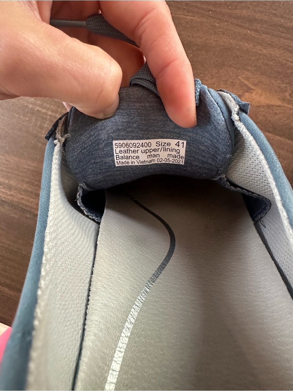 Dansko Blue Casual Lace-Up Sneaker - Picture 4 of 7